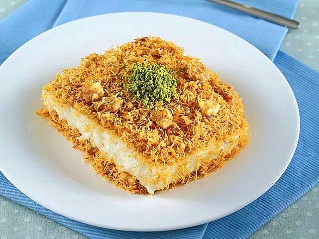 Muhallebili Kadayıf