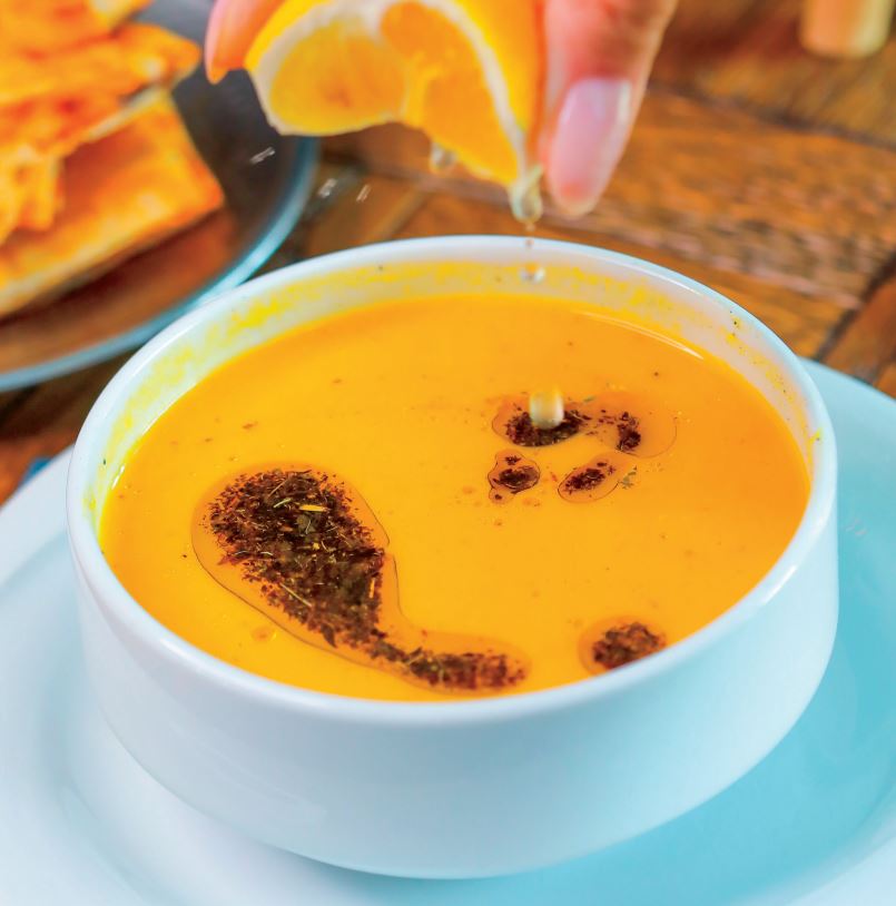 İlikli Kemik Sulu Süzme Mercimek Çorbası